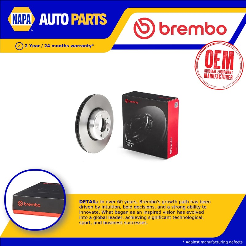 2x Brake Discs Pair Vented fits BMW 435 3.0 Front 13 to 16 N55B30A 340mm Set New