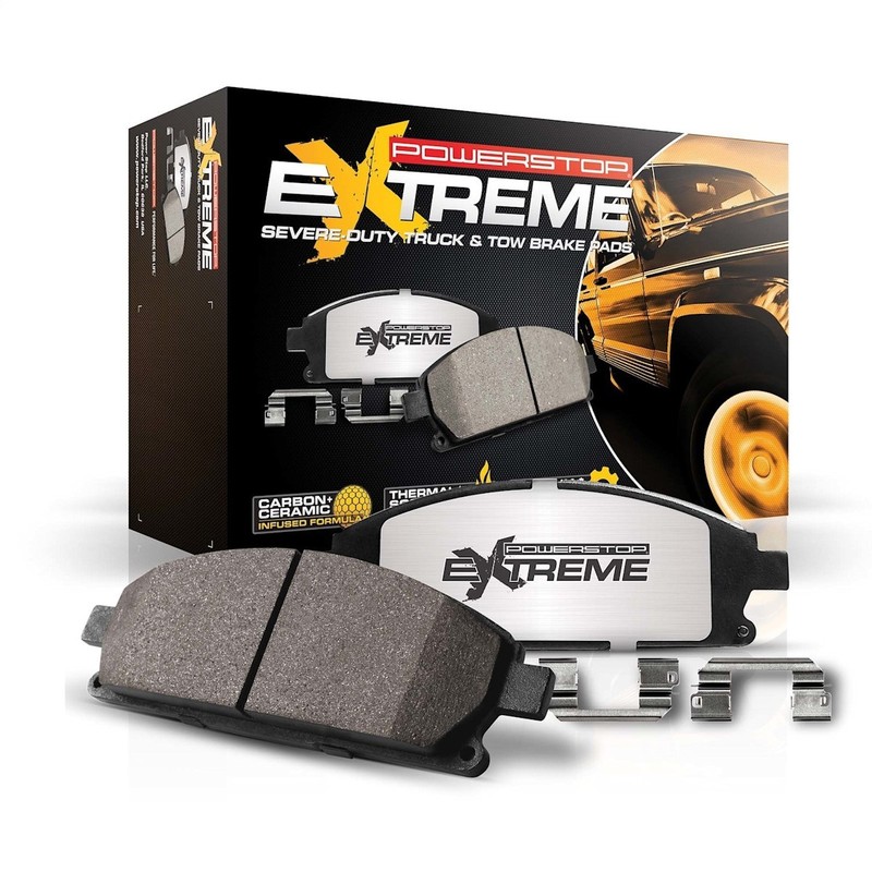 Z36-224 Powerstop 2-Wheel Set Brake Pad Sets Front or Rear for Chevy Ford F-800
