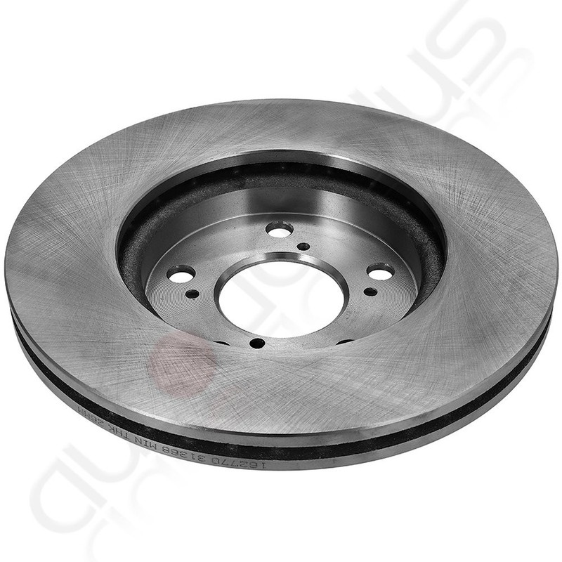 Front Brake Solid Rotors & Ceramic Pads For 2005-2010 Honda Odyssey 3.5L Kit gallery