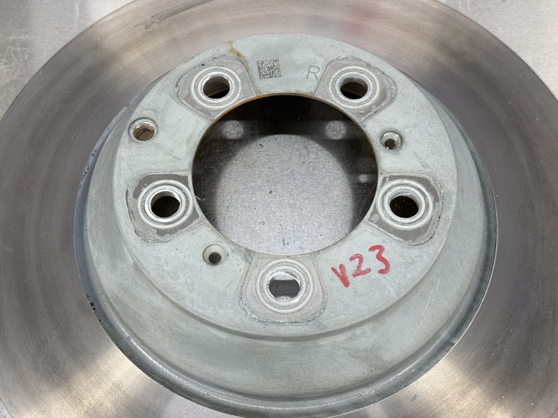 Audi e-Tron GT Porsche Taycan Rear RIGHT Disc Brake Rotor 9J1615602 365x28MM OEM gallery
