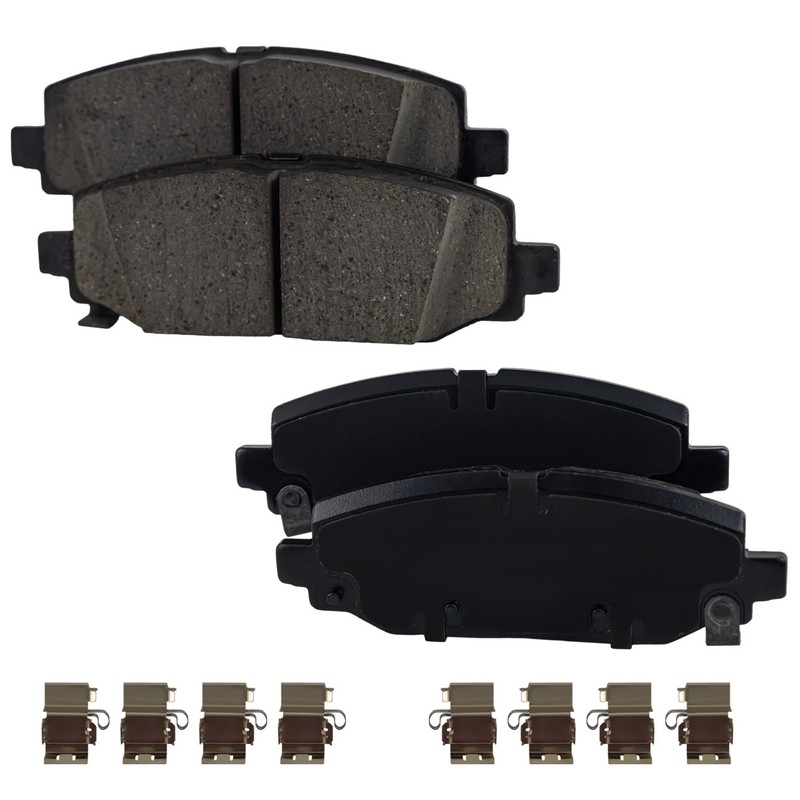 Rear Brake Pads Set For Jeep Wrangler 2018 2019 2020 2021 2022 2023 2024