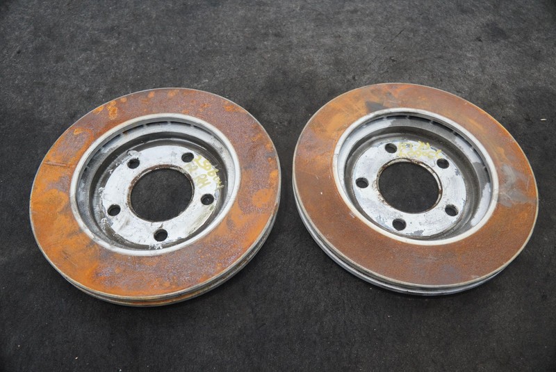 Set 2 Front Left Right Disc Brake Rotor 4815797 Chrysler Plymouth Prowler 97-02 gallery