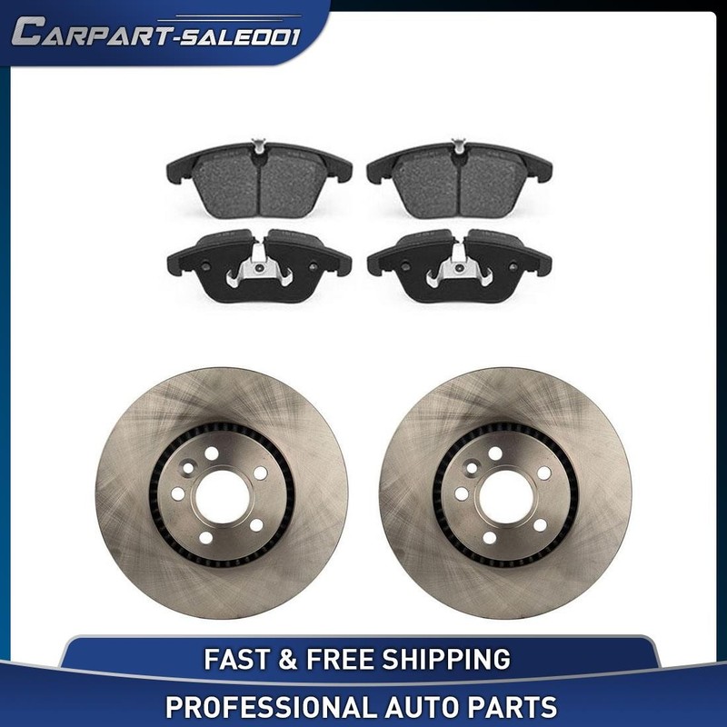 For 2011-2018 Volvo S60 Magma Front Disc Brake Pad Set Disc Brake Rotor