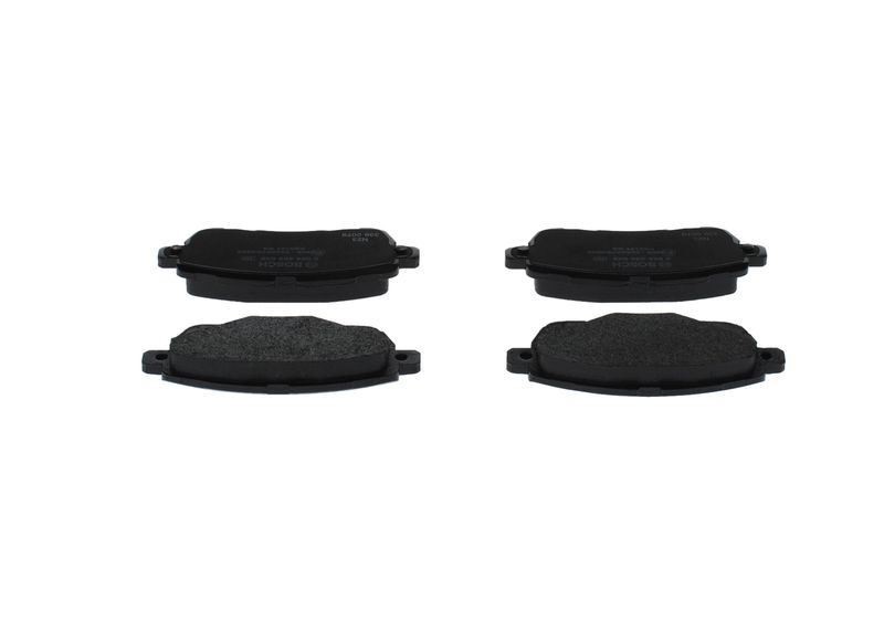 BOSCH 2x Front Brake Disc Oiled Vented + Brake Pads Service Kit Fits Ford Ka+ gallery