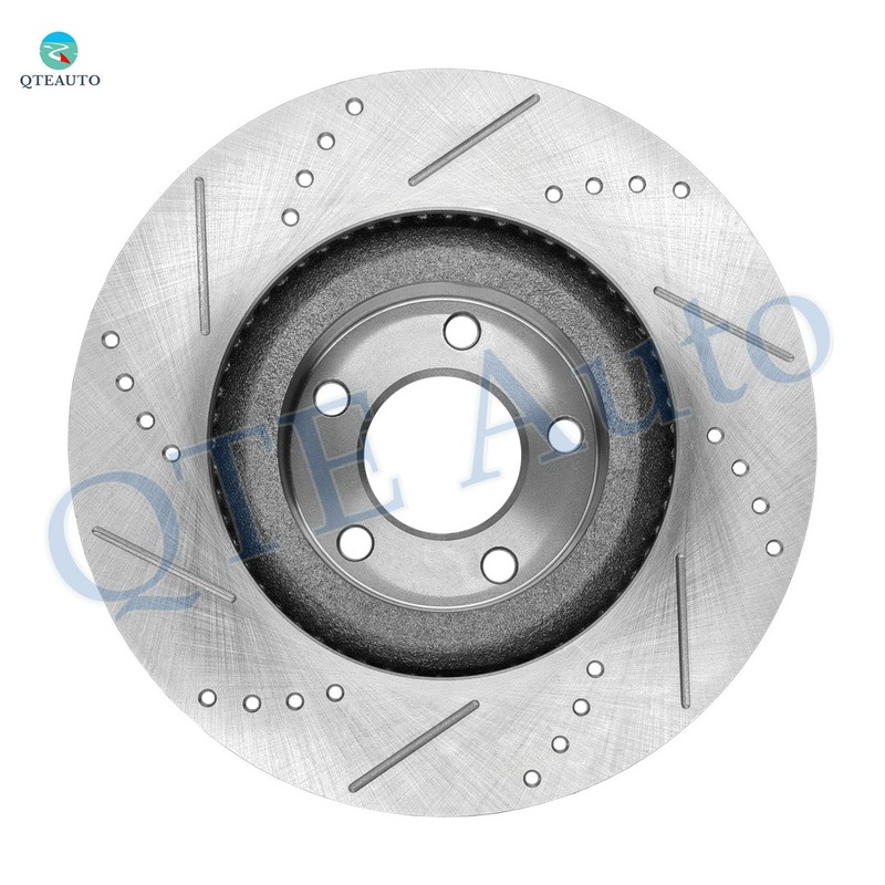 Front Drilled Slotted Brake Disc Rotors 320mm For 2007-2014 Ford Edge gallery