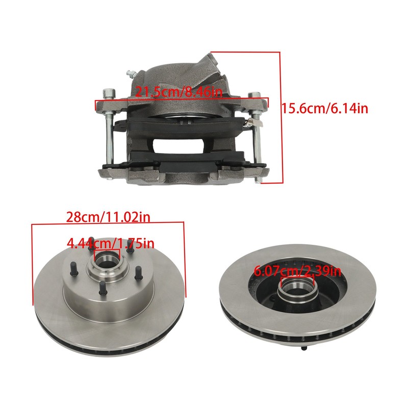 Disc Brake Kit For Chevrolet Bel Air Two-Ten Series One-Fifty Series 55-57 3.8L gallery