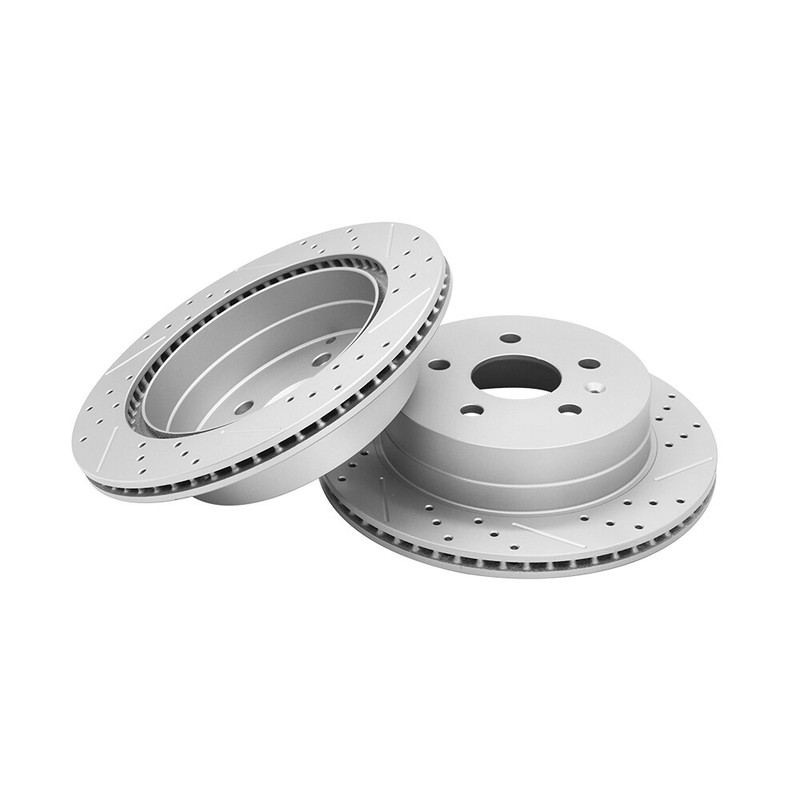 Front & Rear Disc Brake Rotors for 2010 - 2016 2017 Chevy Equinox GMC Terrain gallery