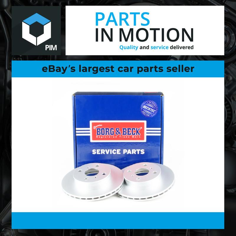 2x Brake Discs Pair Vented fits TOYOTA COROLLA E9 1.3 Front 89 to 92 238mm Set