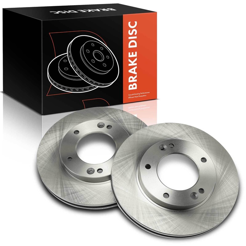 set of 2 Front Left & Right Disc Brake Rotors for Kia Sorento 2003 2004 05-06