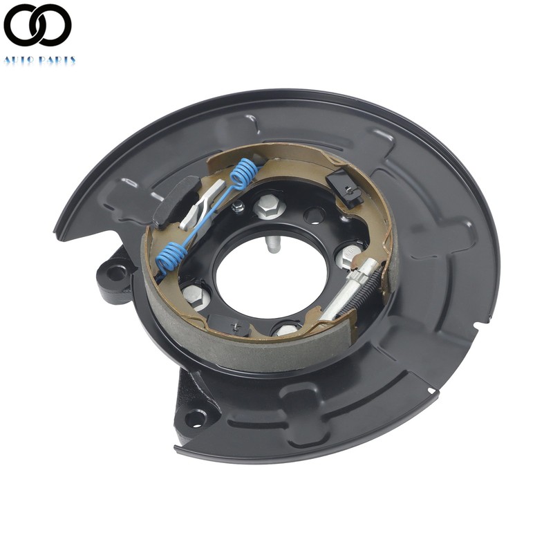 Rear Right Black Brake Backing Plate Dust Shield For Ford F-150 Lobo 2012-2020 gallery