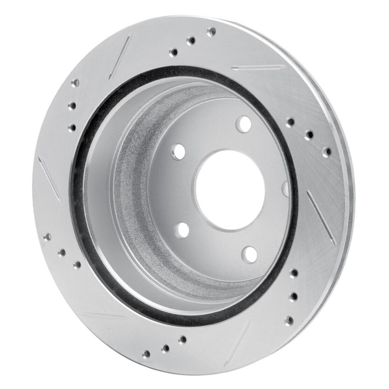 For Chevy S10 98-03 Brake Rotor eLINE Drilled & Slotted 1-Piece Rear Passenger gallery
