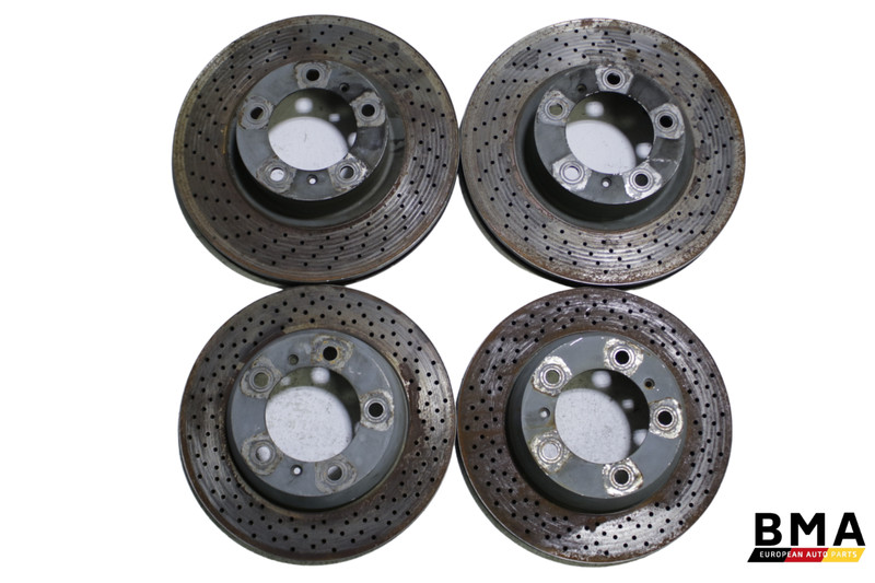 2012 – 2016 Porsche 981 718 Cayman Boxster Front Rear Brake Disc Rotors OEM