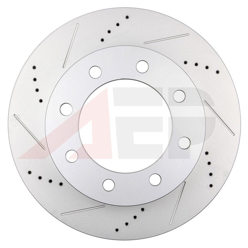 2 * Front Drilled Brake Rotors Discs For Ford F-350 Super Duty 2005 2006 - 2012 gallery