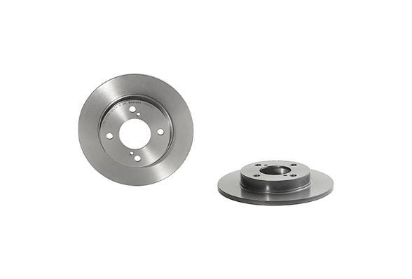 Brake Discs Rear Orius Fits Suzuki Swift 2017- Baleno 2016- 1.0 1.2 1.4