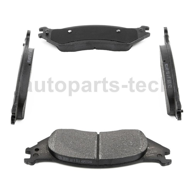 Brake Pad Brake Rotor Fits 2004-2006 Ford E-150 2004-2005 Ford E-150 Club Wagon gallery