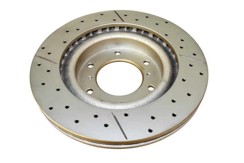 DBA X Street Series Rear Dual-Drilled Street Series Rotor for Subaru Impreza gallery