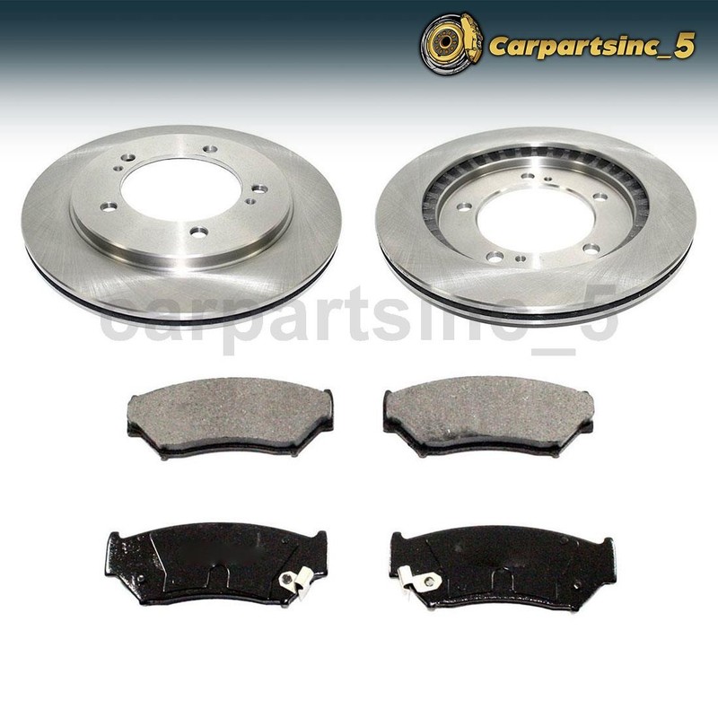 Brake Pad Brake Rotor Front Fits 2000-2004 Chevrolet Tracker
