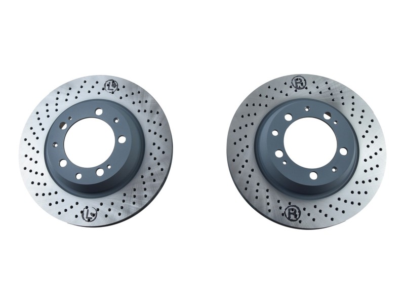2x brake discs for Porsche 993 Carrera RS turbo 3.6 rear gallery