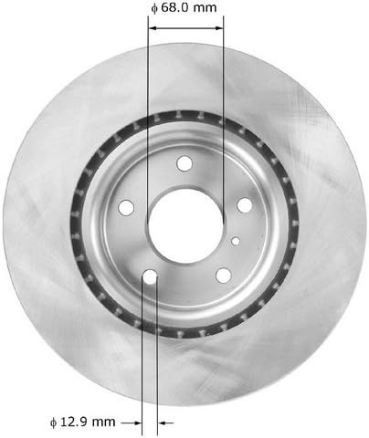 Bendix Premium Drum And Rotor Disc Brake Rotor P N Prt6085 gallery