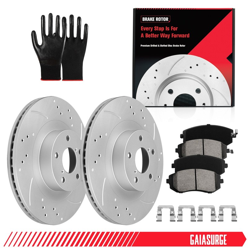 Front Brake Rotors Brake Pads Kits for Subaru Outback Legacy Impreza Forester