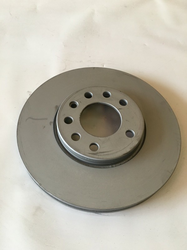 2 Pair Zimmerman Discs Front Disc Brake Rotors For 2003-2010 Saab 9-3 9-3x
