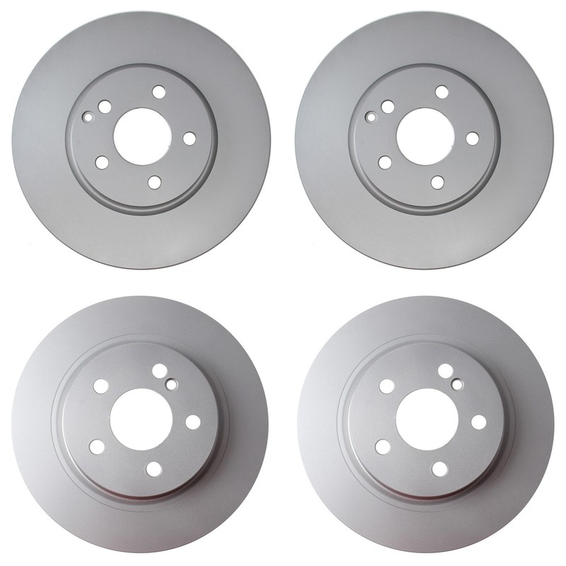 Hella Front 322mm Rear300mm Brake Vented Rotors Kit For W204 C300 C350 W212 E350