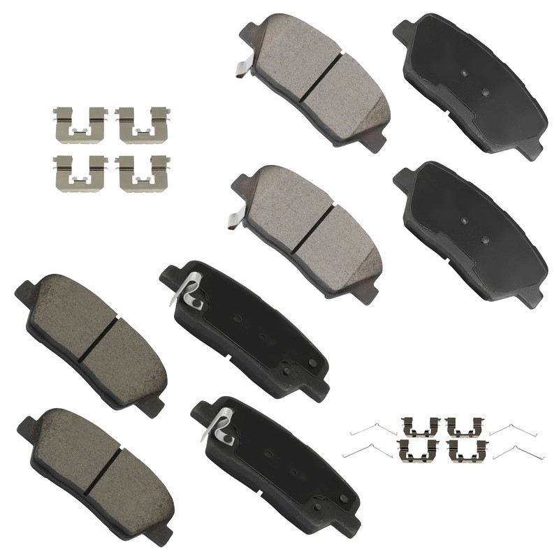 Front + Rear Ceramic Brake Pads fits for KIA SORENTO 2016 - 2020 All Models gallery