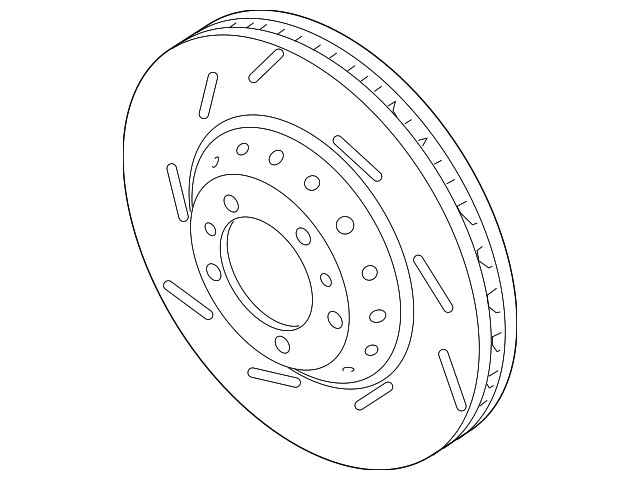 Genuine Porsche Rotor 971-615-302-R