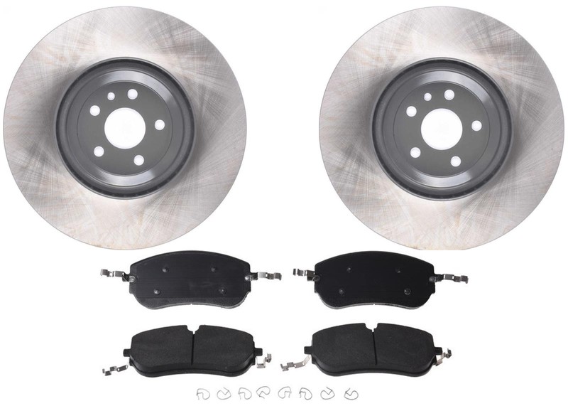 Front Disc Brake Rotors & Brake Pads for Land Rover Discovery Sport 2021-2024