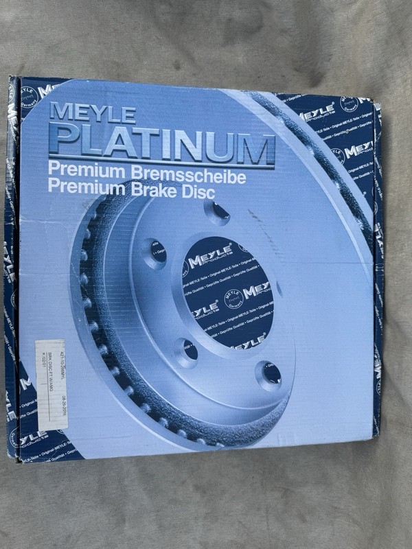 Meyle Platinum Premium Front Brake Disc Rotor 421-10-266MYL