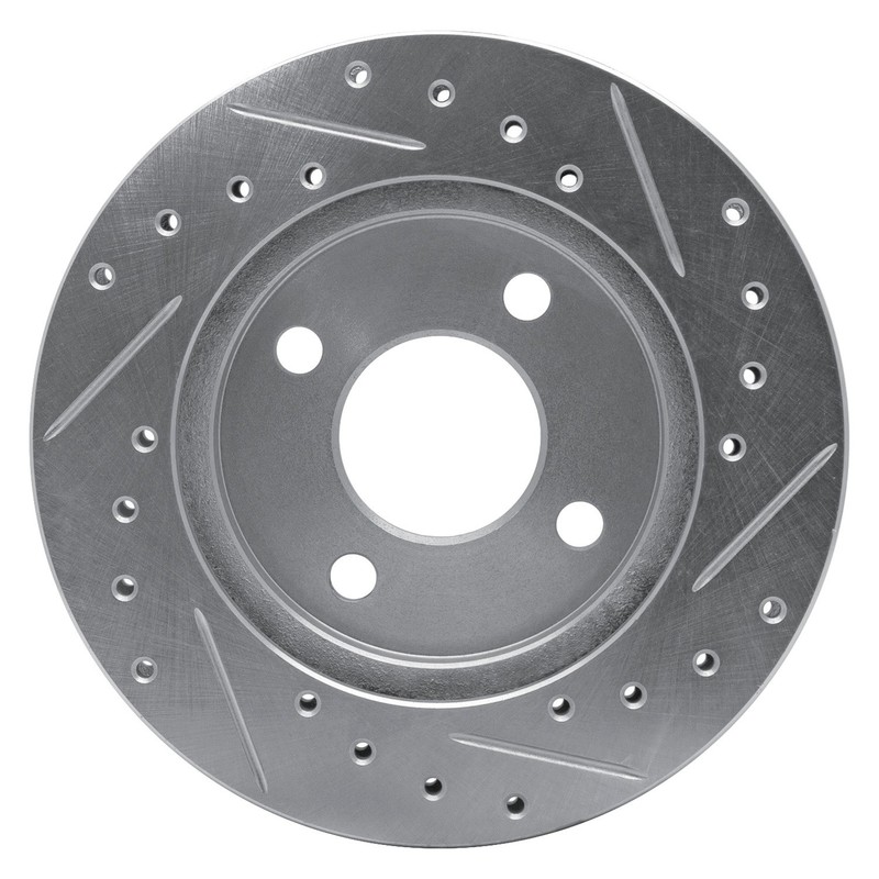 For Chrysler LeBaron 82 Brake Rotor DFC Premium Drilled & Slotted Front Driver gallery