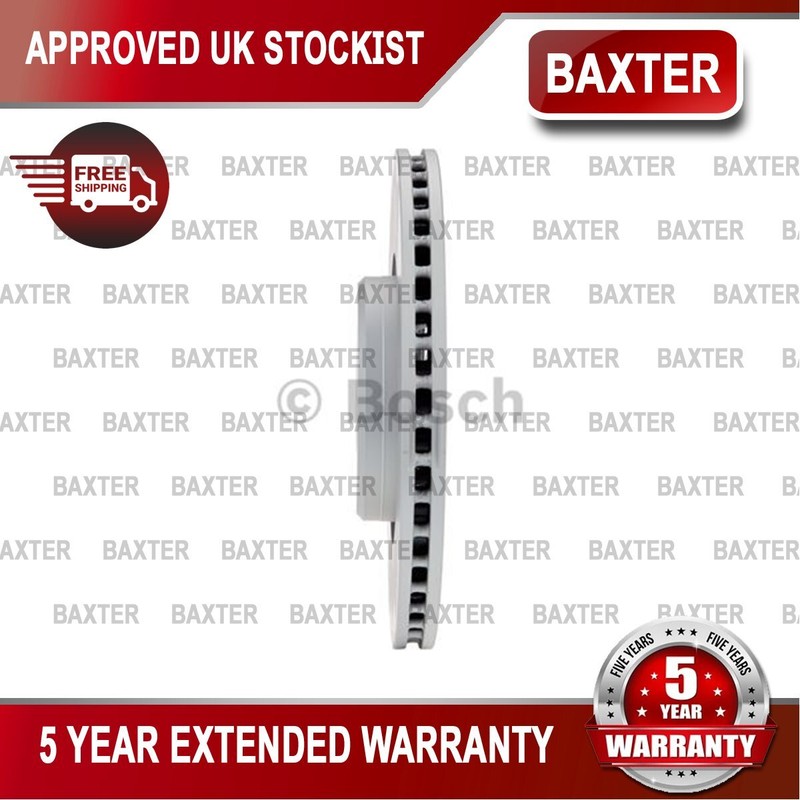 Fits Volvo V40 2012-2019 Baxter Front Brake Disc #1 31341644 31400818 gallery