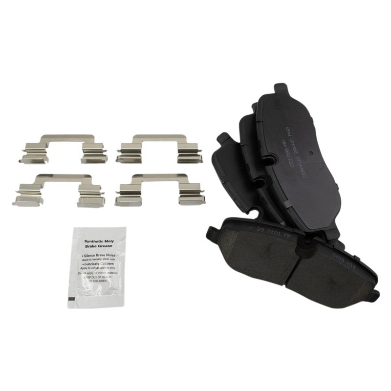 Front Brake Rotor & Premium Ceramic Brake Pad Kit for Rand Rover LR3 gallery
