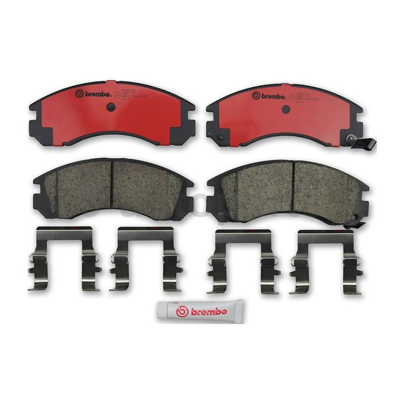 Brembo Front Brake Kit Disc Rotors Ceramic Pads for 2009-2011 Mitsubishi Lancer gallery