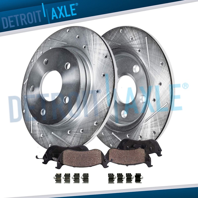323mm Rear Brakes Rotors Brake Pads for Grand Caravan Journey Town & Country