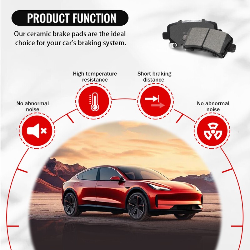 Front Drilled Slotted Brake Ceramic Pads and Rotors For Ford F-150 1997-2004 4WD gallery