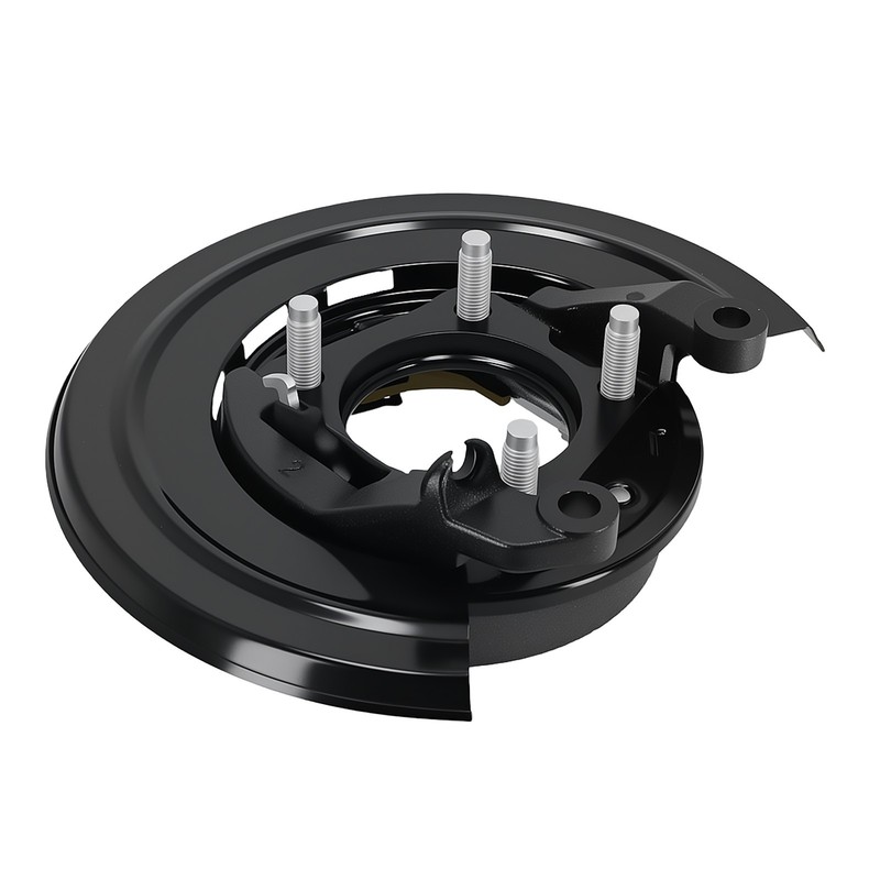 Rear Left Parking Brake Assy w/ Loaded Backing Plate for F-250 Super Duty 05-12