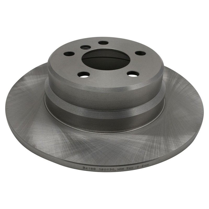 Rear Solid Disc Brake Rotor Pair Set for 00-06 BMW X5 New gallery