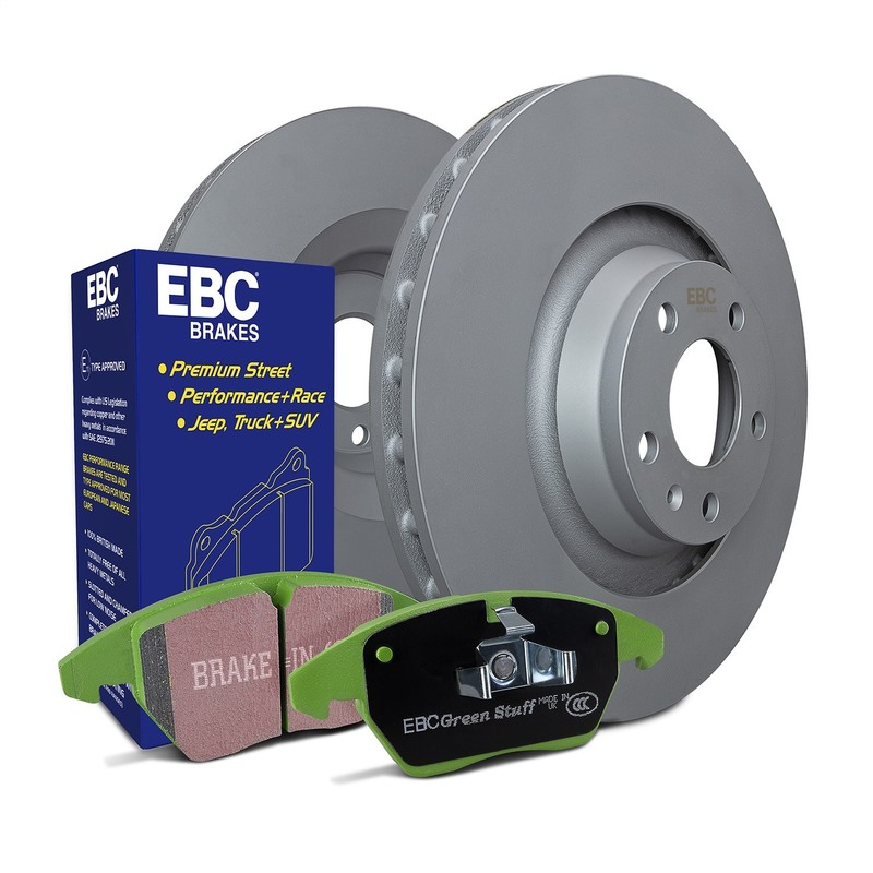 EBC Brakes S11KF1237 S11 Kits Greenstuff 2000 and RK Rotors gallery