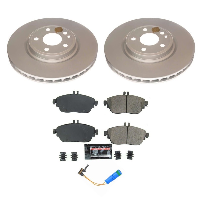CRK8046 Powerstop Brake Disc and Pad Kits 4-Wheel Set Front & Rear for MB GLA250 gallery