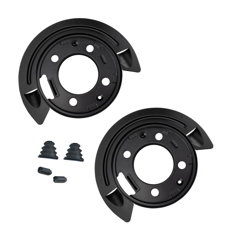 Pair of Steel Rear Brake Dust Shield For 2003-2011 Dodge Ram 2500 3500 924-226
