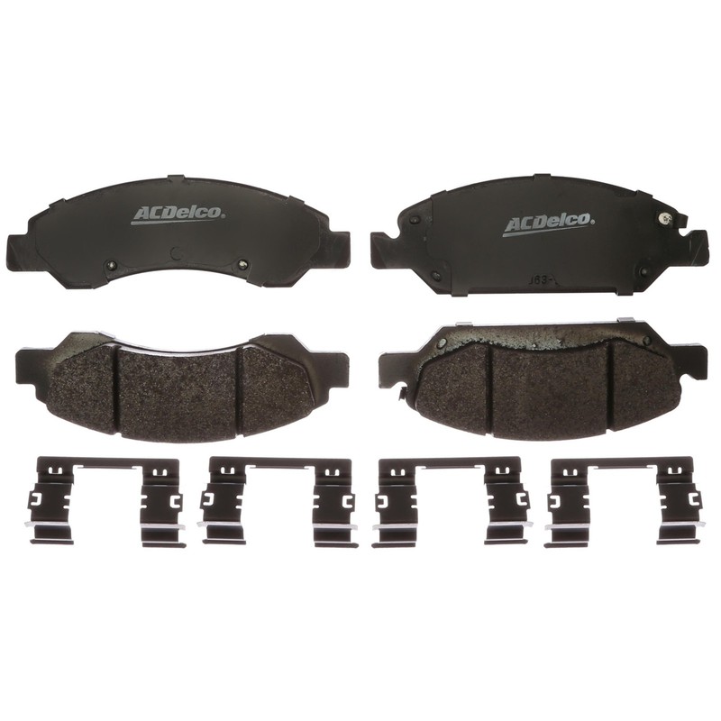 ACDelco Disc Brake Pads and Rotors Kit Front Rear For 15-20 Chevrolet Tahoe GMC gallery