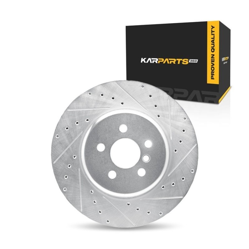 For BMW iX3 2024 Brake Rotor Front, Passenger Side 13.70 Inches Outside Diameter