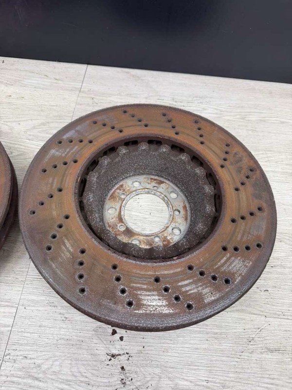 OEM 06-10 BMW E60 E63 E64 M5 M6 FRONT BRAKES DISCS ROTORS gallery