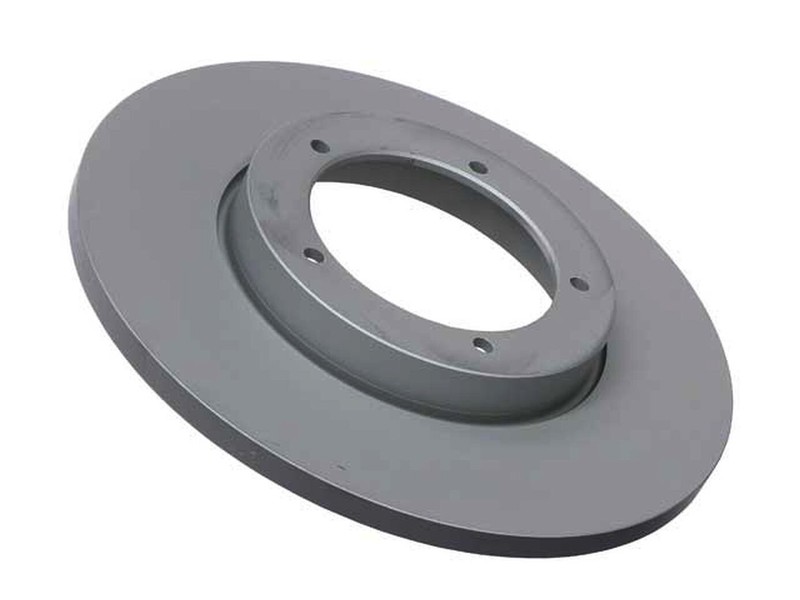 2 ZIMMERMANN FRONT Brake Rotor Kit For Porsche WITH SOLID Disc 1965-1969 911 912 gallery