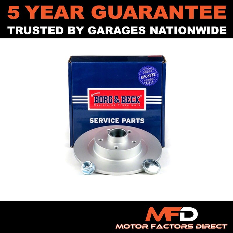 Fits Renault Espace 2015- 1.6 dCi MFD Rear 1x Brake Disc 432027306R