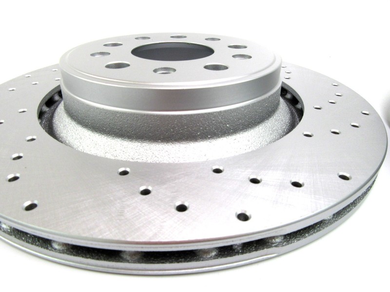 Maserati Levante S rear brake pads & rotors LOW DUST TopEuro #588 gallery