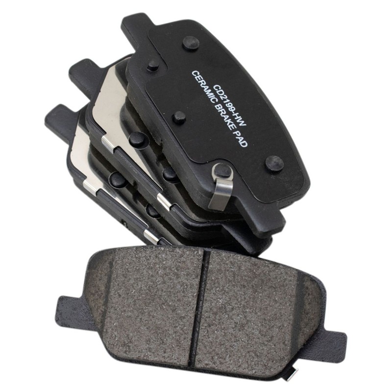 TRQ Brake Pad & Rotor Kit Premium G-Coated Ceramic Fits 19-24 Hyundai 20-24 Kia gallery