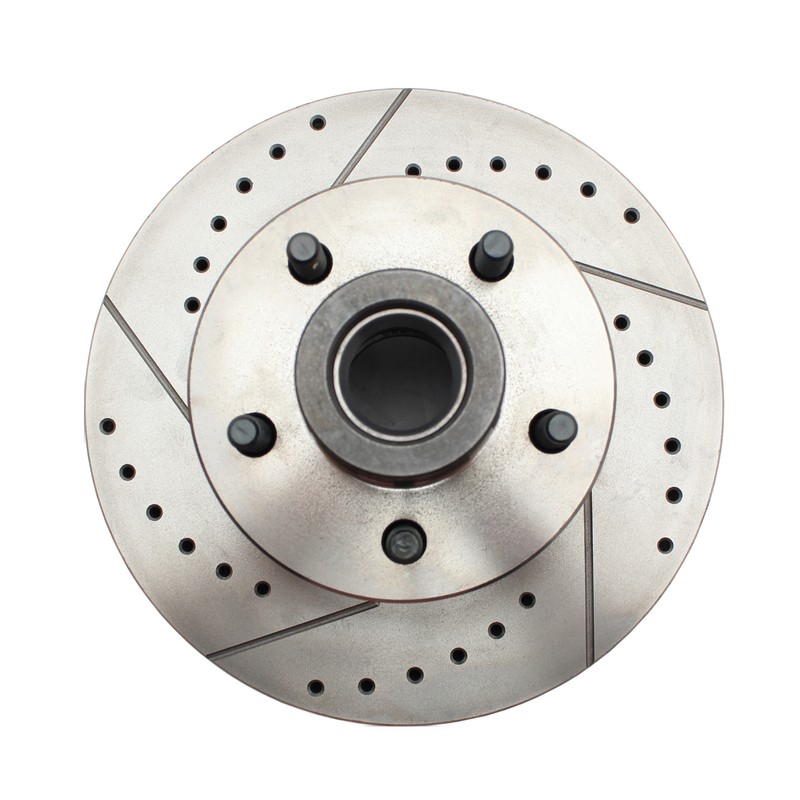Chevy BelAir 55-58 Front & Rear Wilwood Disc Brake Chrome Booster Conversion Kit gallery