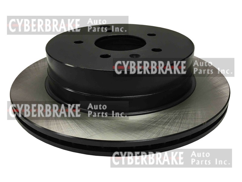 55147E Rear Premium Black E-Coat Rotor Pair of 2 gallery